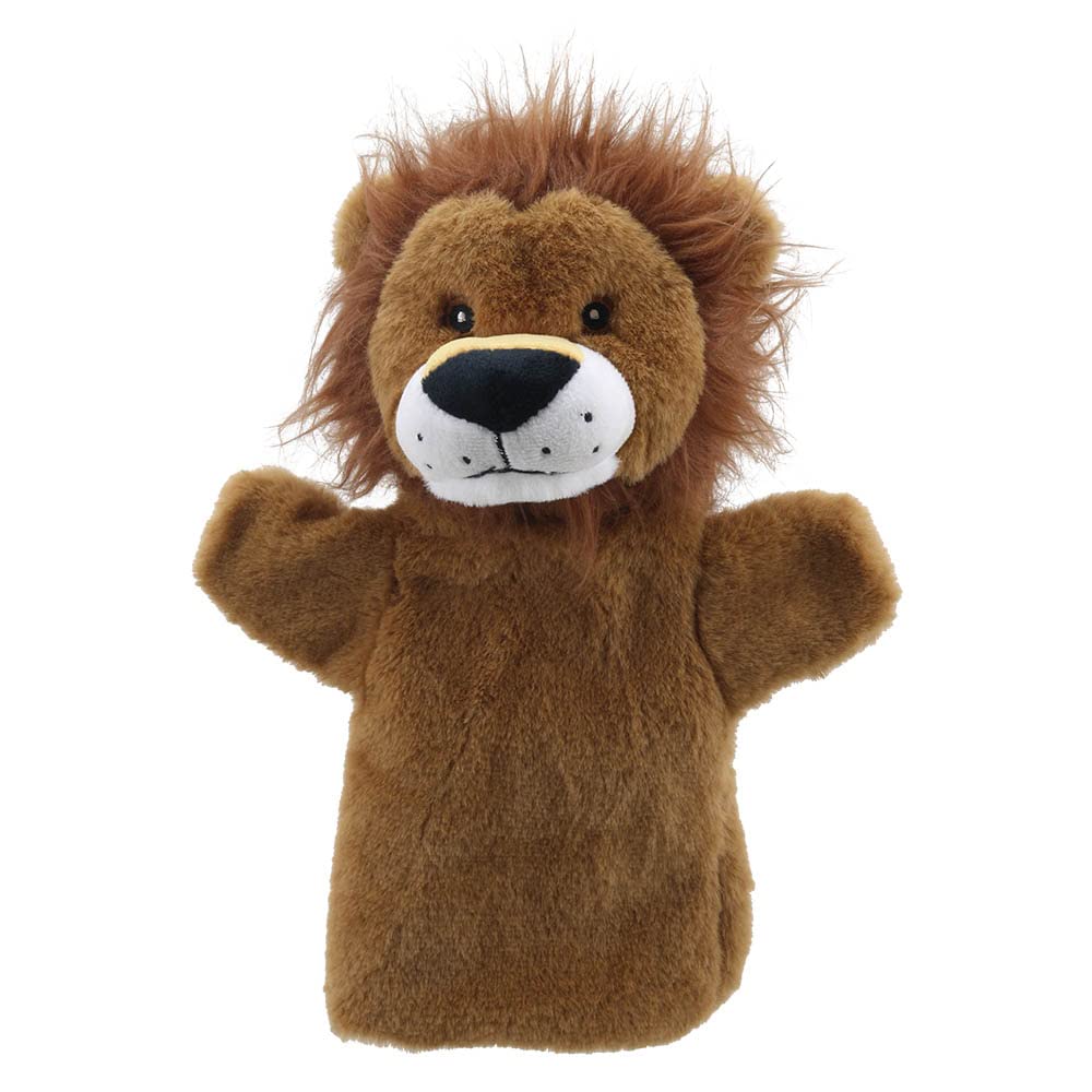 The Puppet Company - Lion - Eco Animal Puppet Buddies, Brown