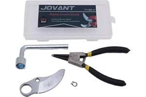 JOVANT Electric Pruning Shears Replacement Blade, Pruning Shears 30mm(1.2 inch) Cutting Diameter Electric Shears Replacement Blade