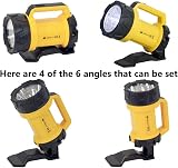 AA AA3881 Heavy Duty LED Torch 180m Beam 120 Lumens Weatherproof Batteries Incl. view 3