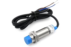 Heschen M18 Inductive Proximity Sensor Switch Non-Shield Type LJ18A3-8-J/EZ Detector 8mm 90-250VAC 400mA Normally Open(NO) 2 Wire