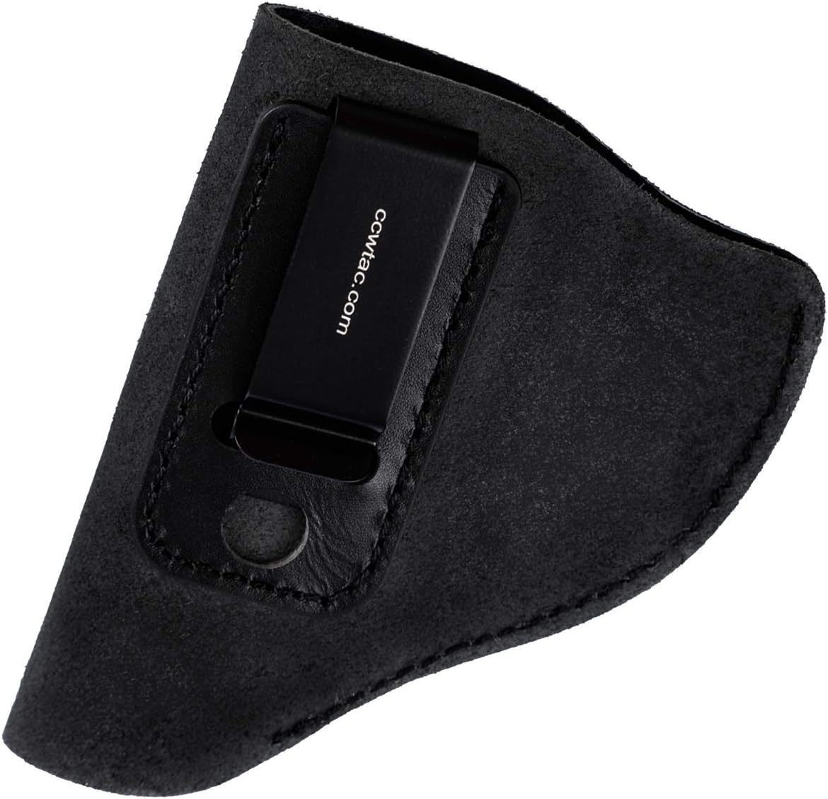 CCW Tactical IWB Leather Holster for J Frame Revolvers Made of Genuine Suede for Ultimate Concealed Carry Comfort, RH or LH Draw for Men or Women, Choose Style and Color