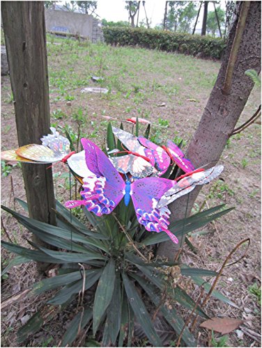 image for LeBeila Large Butterfly Stakes – Garden Yard Ornaments & Patio Déco