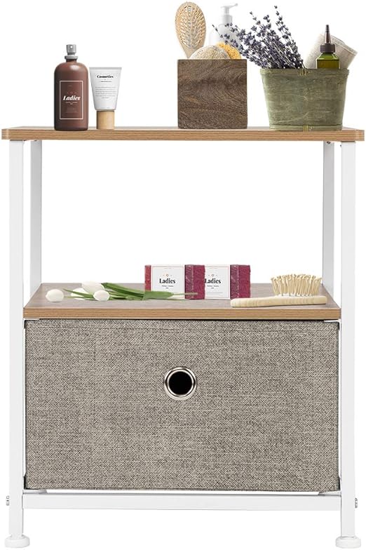 Amazon Com Tioniane Vertical Dresser Storage Drawers Sturdy Steel