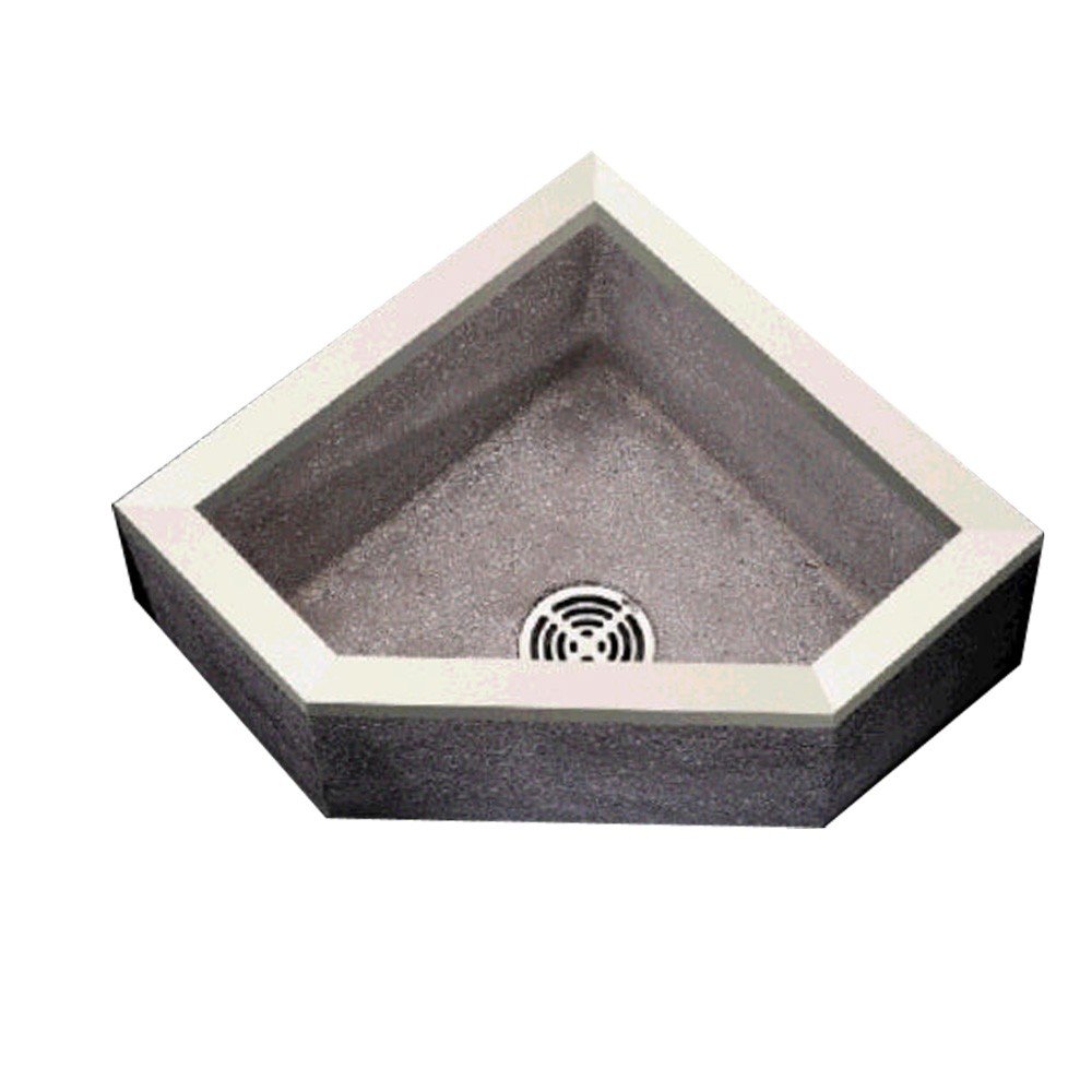 Mop Sink 24x24x12in Black White Utility Sinks Amazon Com