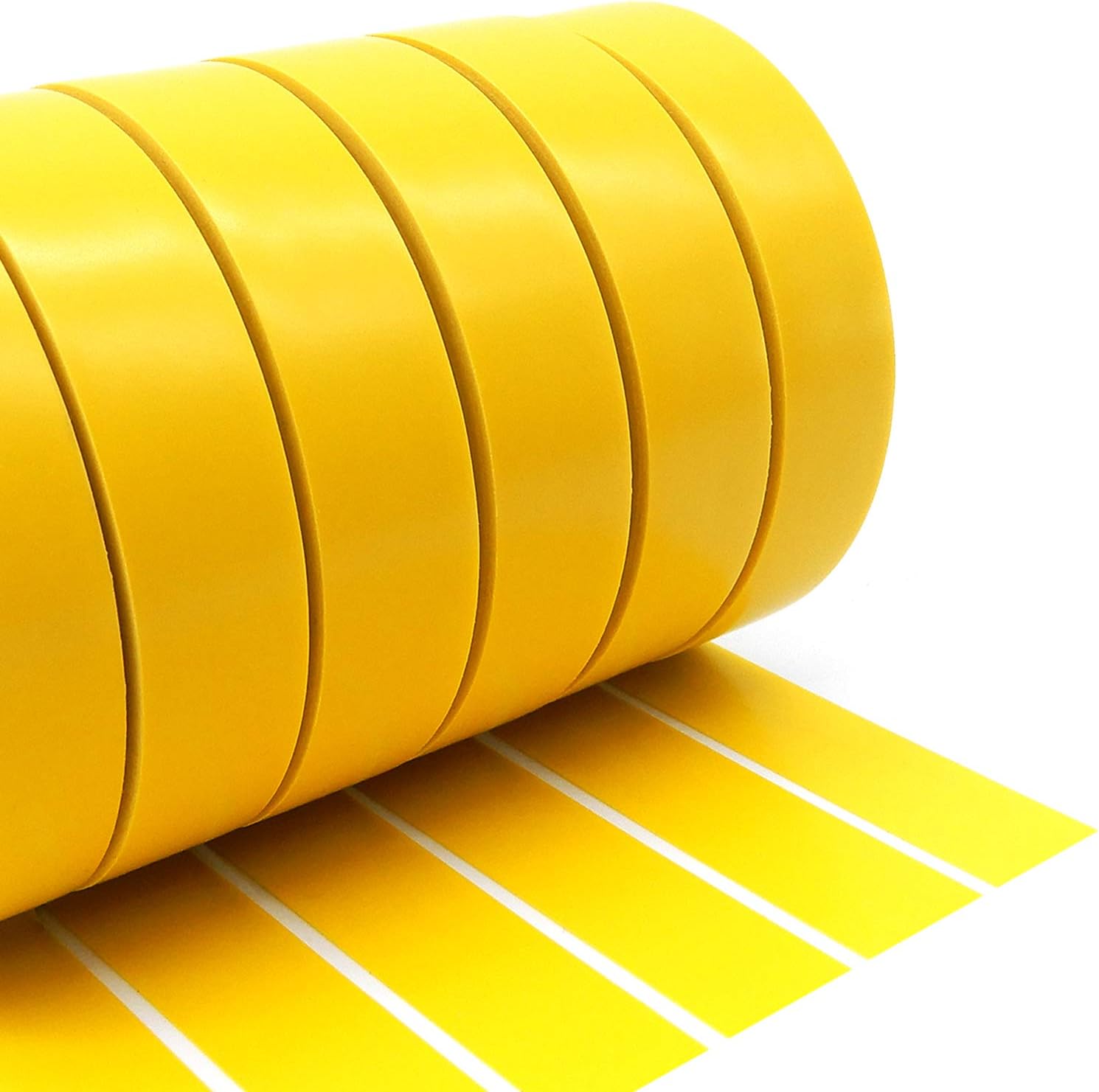 ALBOYI Yellow Electrical Tape, 15mm x 15m Adhesive Insulation Tape 6 rolls - Image 5