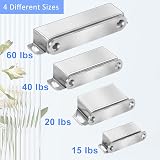 Onarway Magnetic Door Catch 10KG Strength 2 Pack Stainless Steel Chrome view 7