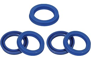 PATIKIL UN Radial Shaft Seal 25mm ID x 35mm OD x 6mm Width, 5 Pcs PU Oil Seal for Industry Bearing Shaft Pumps Piston Cylinde
