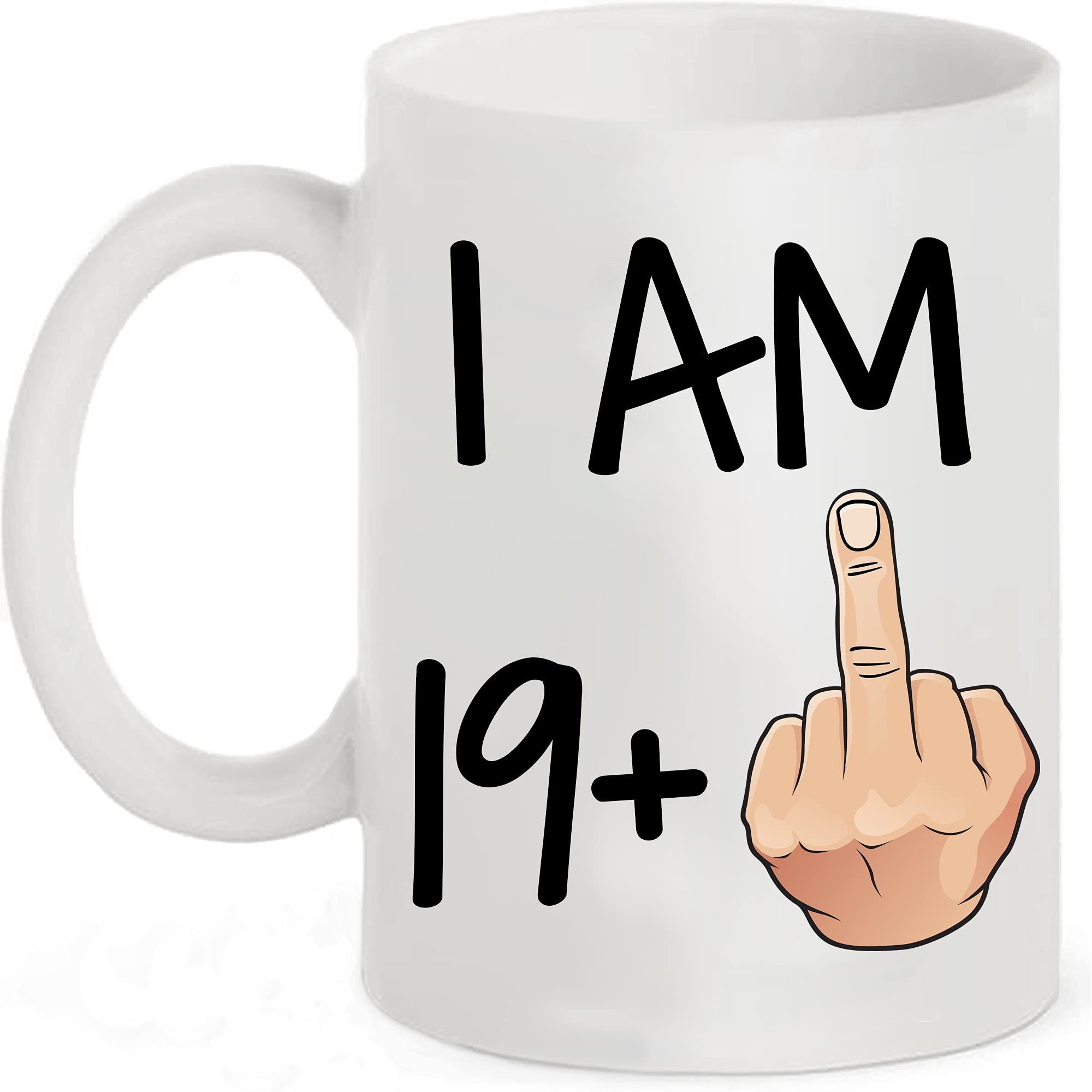 Funny 20th Birthday Gift idea, 11 oz Coffee Mug for Men and Women Turning 20 Years Old as a Joke Birthday Celebration Cup, Dishwasher and Microwave friendly. Best Gift for Mum, dad, Teacher or anyone