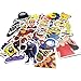 SIX VANKA 200PCS Cool Vinyls Graffiti Stickers to Personalize Laptops, Skateboards, Luggage, Cars, Bumpers, Bikes, Bicycles (Pack of 200