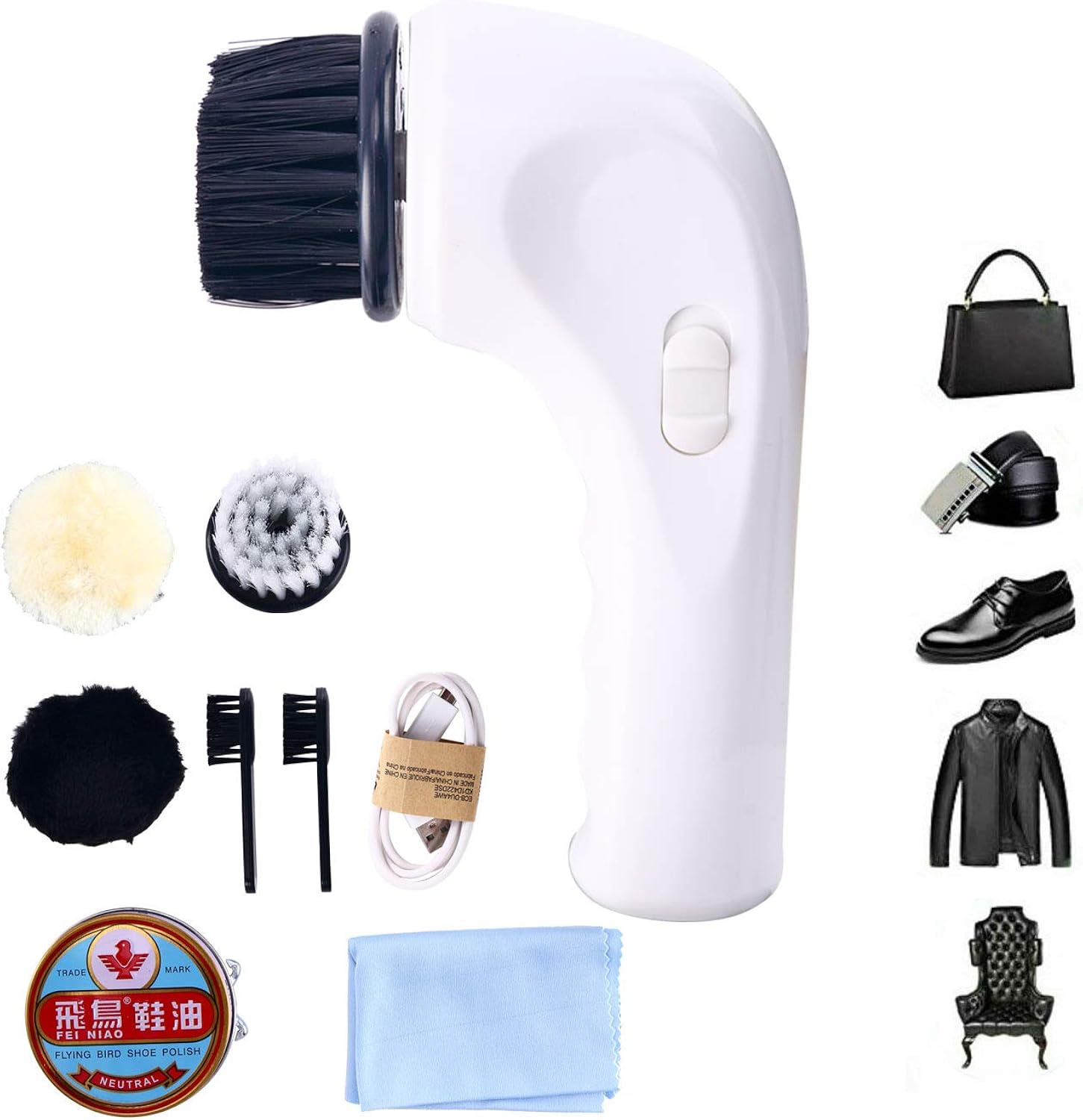 electric shoe shine brush