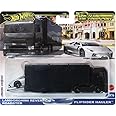 Hot Wheels Team Transport Pack Lamborghini Reventon Roadster Flipside Hauler Die-Cast Car and Hauler Set for Ages 3+