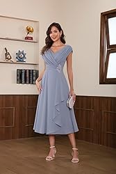 BOLENSYE Plus Size Mother of The Bride Dresses