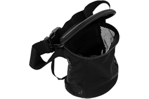 Amagogo Heavy Duty Scuba Diving Mesh Pouch Snorkeling Storage,Scuba Gear Bag Black