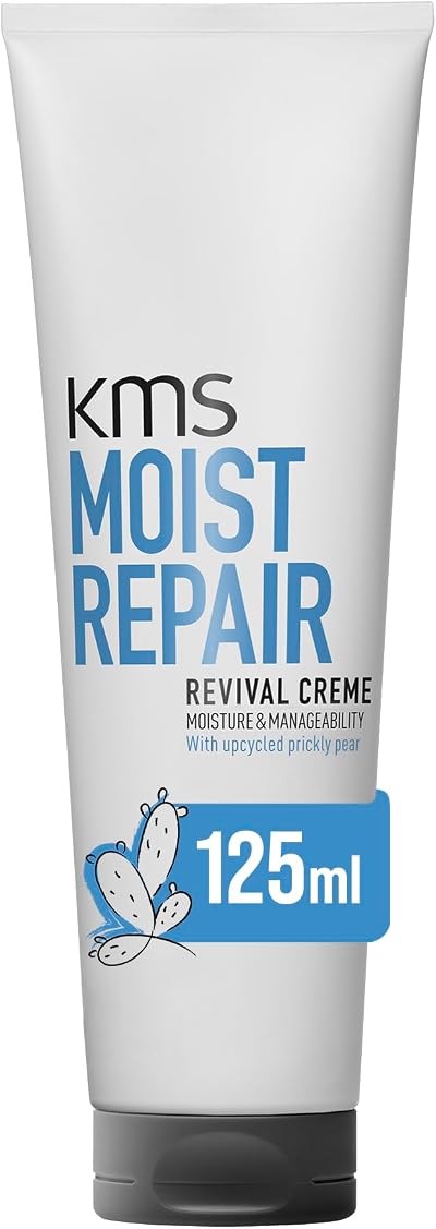 KMS MoistRepair Revival Cream 125ml New Formula Upcycled Prickly Pear Vegan