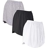 Vanrose Jan Cotton Shirt Extension for Legging Layering Fake Top Black Gray Plus Size S-5XL