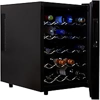 Koolatron WC20 Thermoelectric Wine Cooler 20 Bottle Capacity with Digital Temperature Controls-Vibration-free and Quiet…