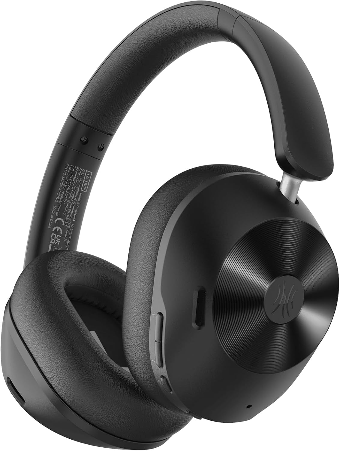OneOdio A5 Over Ear Kopfhörer Kabellos Bluetooth, Hybrid Aktive Noise Cancelling, Hi-Res LDAC Audio, 75 Std. Akku, Bluetooth 5.4, klare Anrufe, Spielemodus, Schnellladung für PC Reisen Zuhause Büro