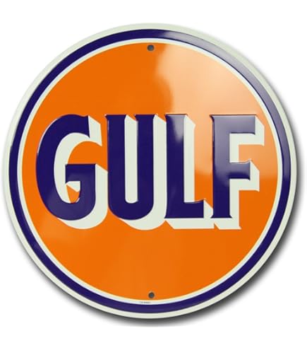 Gulf vintage sign ガレージ、店舗に！USAヴィンテージサイン Gulf vintage sign ガレージ、店舗に！USAヴィンテージサイン