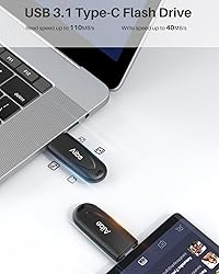 Aiibe 64GB USB C Flash Drive Thumb Drive USB C