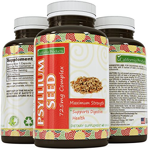 Buy Psyllium Husk s 725 mg per of Psyllium Husk Fiber Cleanse