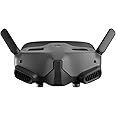 DJI Goggles 2 - Lightweight and Comfortable Immersive Flight Goggles with Stunning Micro-OLED Screens, HD Low-Latency Transmission, Adjustable Diopters, Wireless Streaming