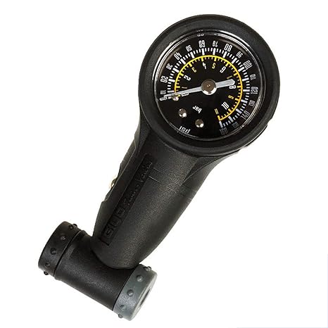 GLQ Bike Tyre Druckmessung-Dual-Valve Tyre Druck-Checker Barometer Leak Proof Design-Accurate Measurement geeignet für Autos/