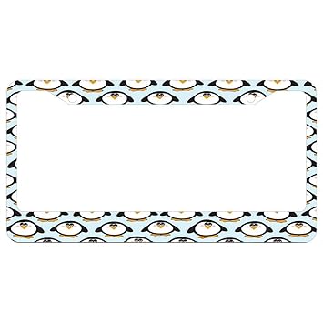 Auto Accessories Stunning Owl Eyes Front License Plate Decorative