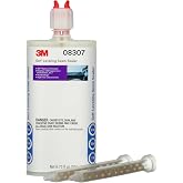 3M Self-Leveling Seam Sealer, 08307, Two-Part, 200 mL/6.75 fl oz Cartridge | Quick-Curing Epoxy, for Rear Body Panels, Tail Light, Wheel Well Flanges