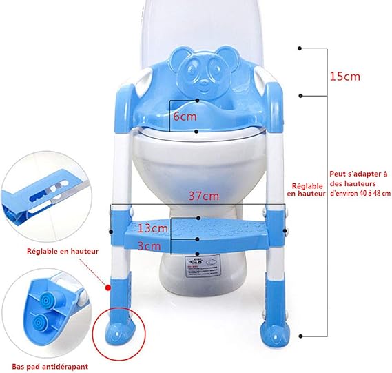 Apprentissage De La Proprete Da Wa Marche Pied Enfant Reducteur Wc Enfant Abattant De Bebe Avec Echelle Pliante Wc Abattant Wc Enfants Pot Chaise Pot Dapprentissage Pot Pour Bebe Toilette Trainer Pot