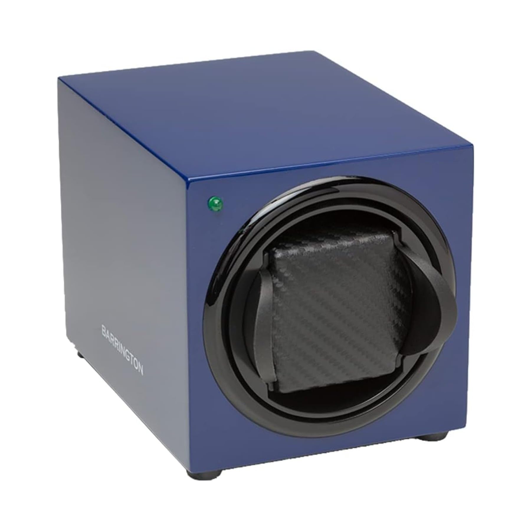 BARRINGTON Single Watch Winder for Automatic Watches with Silent Japanese Motor | Watch Winder for Luxury Brands | Adjustable TPD 650-1950 | AC Operated | Battery Backup