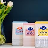 Tala Originals Self Raising Flour Storage Tin Blue 12x9.5x19 cm view 7