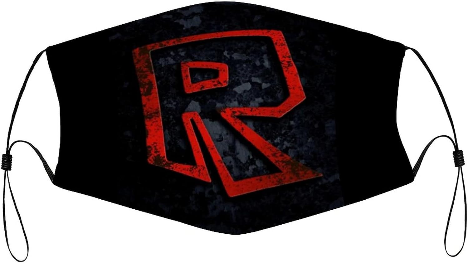 Roblox Logo on Black Adjustable balaclava face mask b neck gaiter