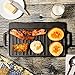 Henley Kitchen - Pre-Seasoned Cast Iron Griddle (Double-Sided) - 16