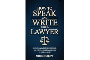 How To Speak and Write Like a Lawyer: A Practical Guide to Clear, Precise, and Professional Communication in the Digital Age