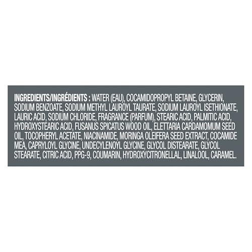 DOVE MEN MOISTURIZING BODY WASH | #1 DERMATOLOGIST BODY WASH FOR MEN, SULFATE FREE, PARABEN FREE, & DYE FREE | SANDALWOOD + CARDAMOM OIL, 26OZ