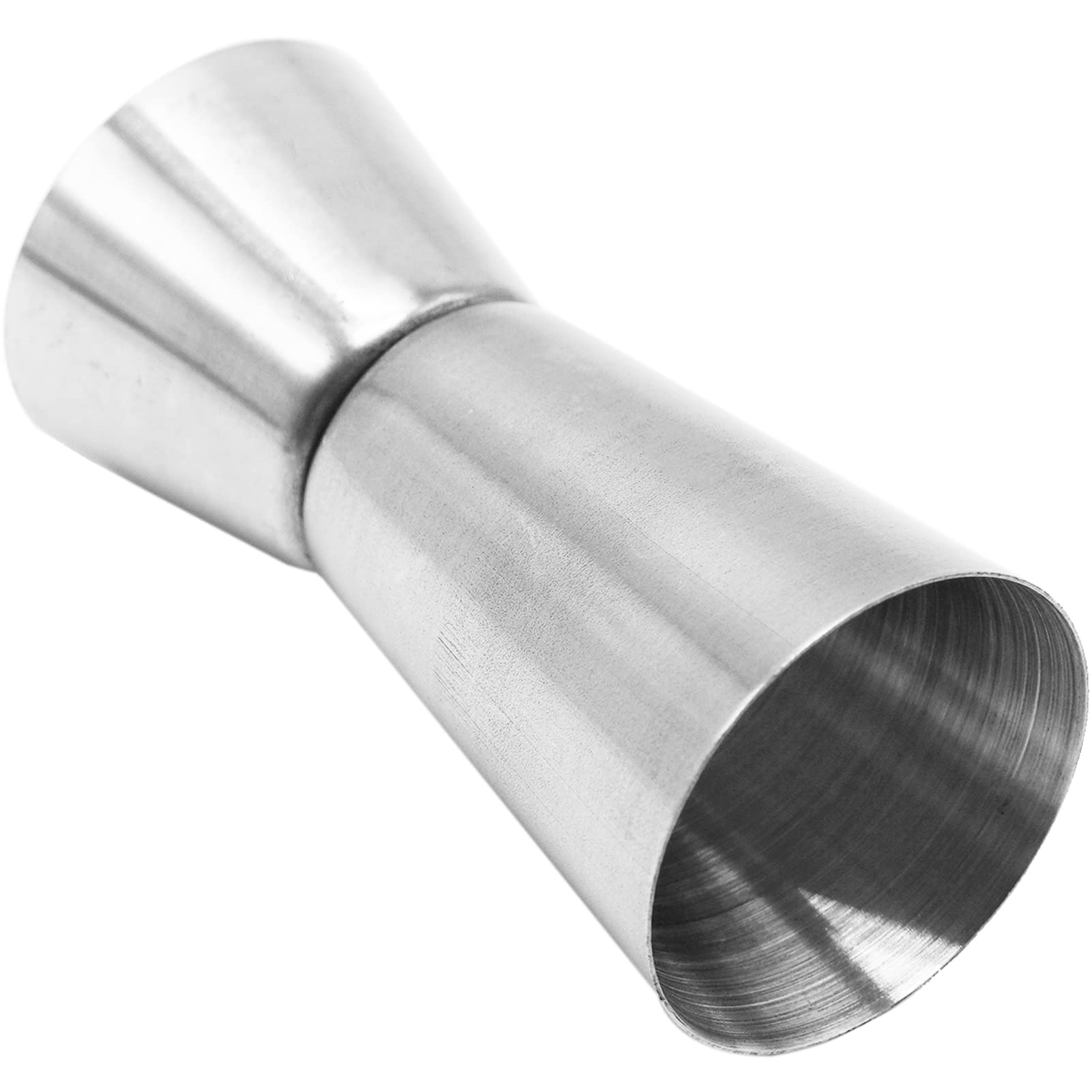 2 Pcs Stainless Steel Jigger,Alcohol Measure for Spirits,Jigger Spirit Measure, 25ml/50ml and 15/30ml Dual Spirit Measure Cup Double Jigger for Bar Cocktail Shot Measure