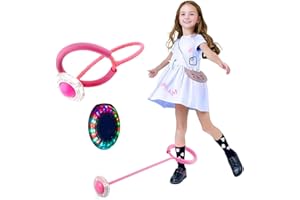 Aihanlu Ankle Skip Ball for Kids Skip Ball,Colorful Flash Wheel Swing Skip It Ball,Kids Toys for Girls & Boys,Sports Fitness Toys for Kids & Adults,Gifts Gifts for Halloween Christmas,Age 5-10 Years