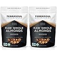 Terrasoul Superfoods Raw Unpasteurized Organic Almonds (Sproutable), 4 Pounds