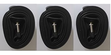 3x Continental Fahrrad Schlauch, Sparpackung, MTB 26 Zoll 26x1.75-2.5 47-62/559 AV (Autoventil)