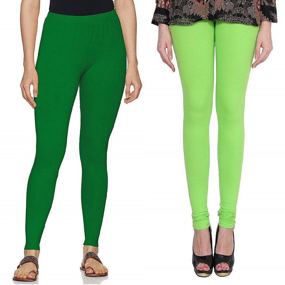 parrot green colour leggings