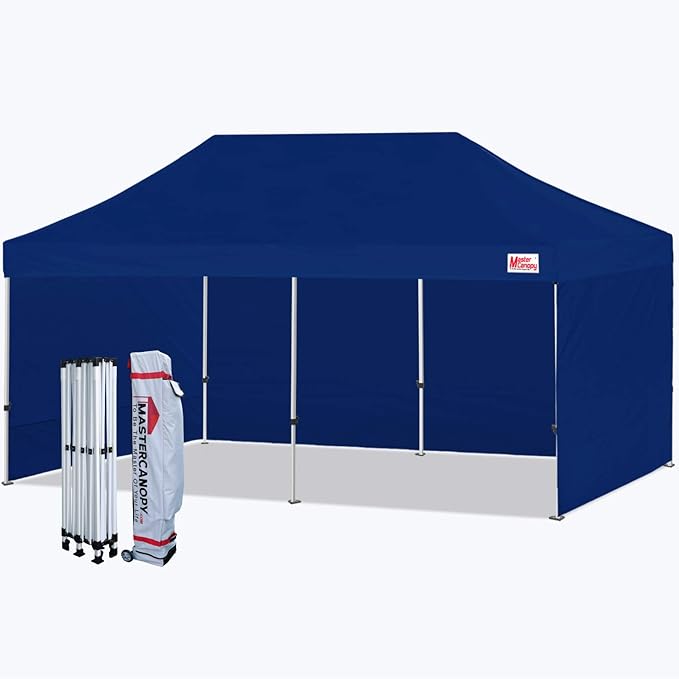 MASTERCANOPY Ez Popup Canopy Tent 10x20 Commercial