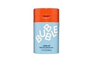 Bubble Skincare Level Up Balancing Face Moisturizer - Hydrating Gel Moisturizer Formulated with Zinc PCA + Niacinamide for Improved Texture & Radiance - Skin Care for Oily or Combination Skin (50ml)