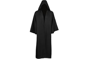 GOTHDEN Golden Service Adult Halloween Costume Tunic Hoodies Robe Cosplay Capes