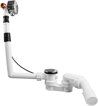 Aquade Ablaufgarnitur Uberlaufgarnitur Mit Zulauf Badewanne Ab Uberlaufgarnitur Abgang O 40 50mm Edelstahl Ablaufdeckel 70 Mm Qualitat Made In Germany Amazon De Baumarkt