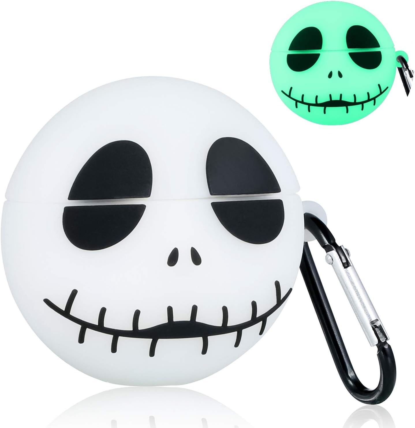 Amazon ケース For Airpods Pro キャラクター かわいい イヤーチップ シリコン おしゃれ 落下防止 衝撃を防ぐ アニメ 可愛い 漫画 人気 萌え ダストガード Airpod 第3世代に カバー Air Pods 3 Luminous Skull N X イヤホン ヘッドホンケース
