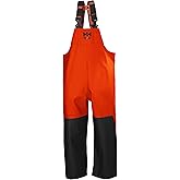 Helly Hansen Storm Rain Bib Pants - PVC-Coated Work Overalls - Fishing Rain Gear - Waterproof Bib Overalls