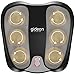 Gideon Shiatsu Heated Foot Massager with 18 Deep Kneading Multi Level Massaging Nodes