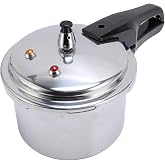 OEBUAFI Pressure Cooker, Aluminium Alloy Large Capacity Canner Pot | safe high pressure cooking with aluminium alloy large capacity for gas electric induction stoves