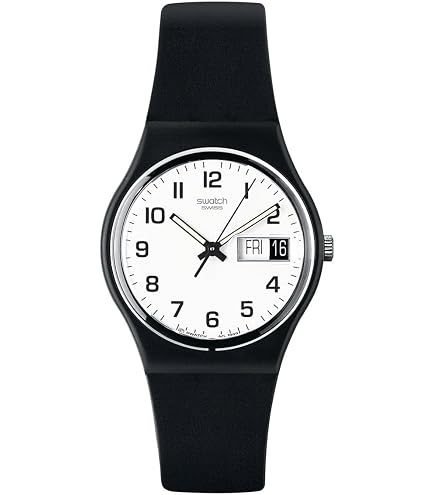 Amazon.com: Swatch Lady Women's Watch Casual Polymer Black Quartz