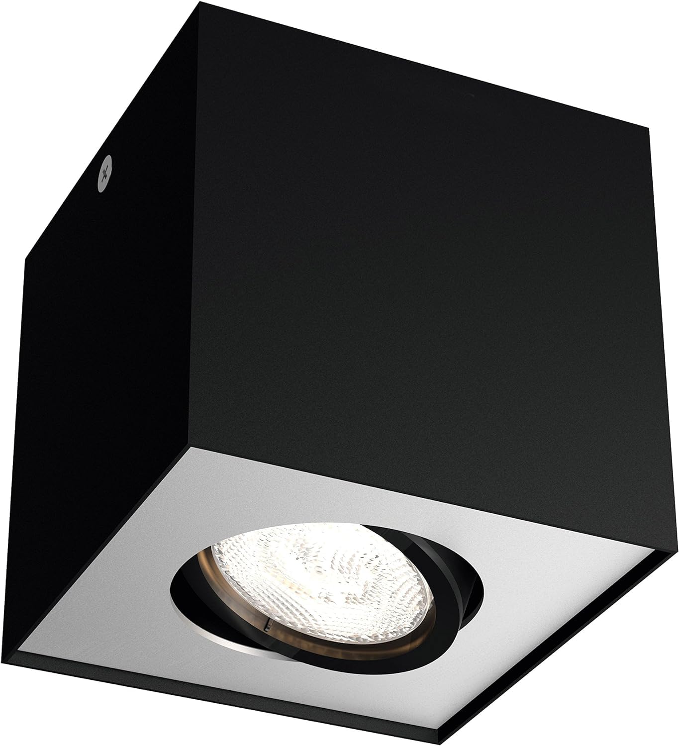 Philips MyLiving 5049130p0 4.5 W Black Point of Illumination – Point of Light (Black, Metal, 1 Bulb (S), 4.5 W, Warm White, 50 °)